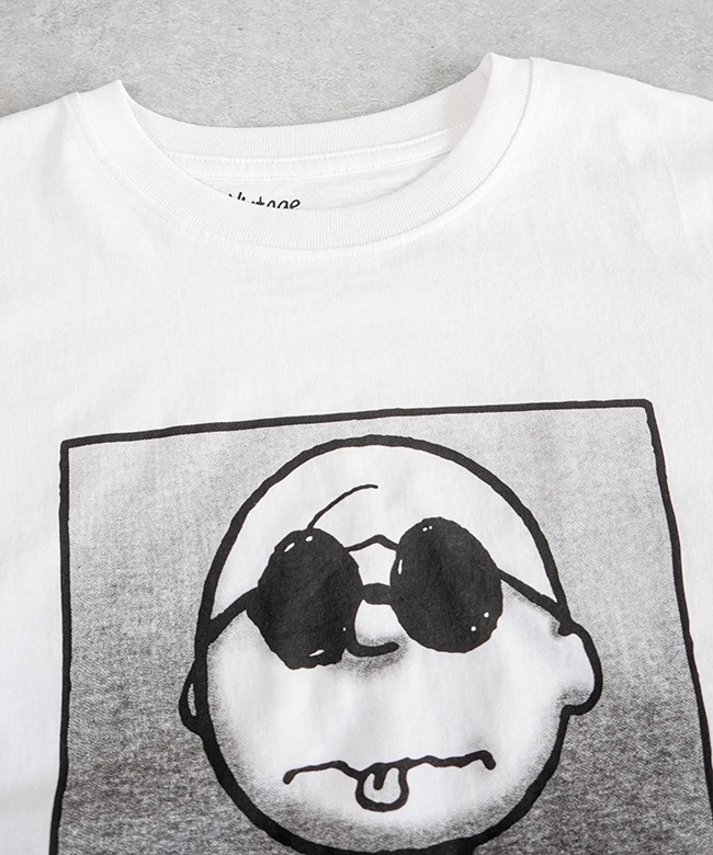 ✨新品✨ジョンブル PEANUTS CHARLIE BROWN SHADES T JT251C57]JOHNBULL(ジョンブル)PEANUTS Tシャツ CHARLIE BROWN