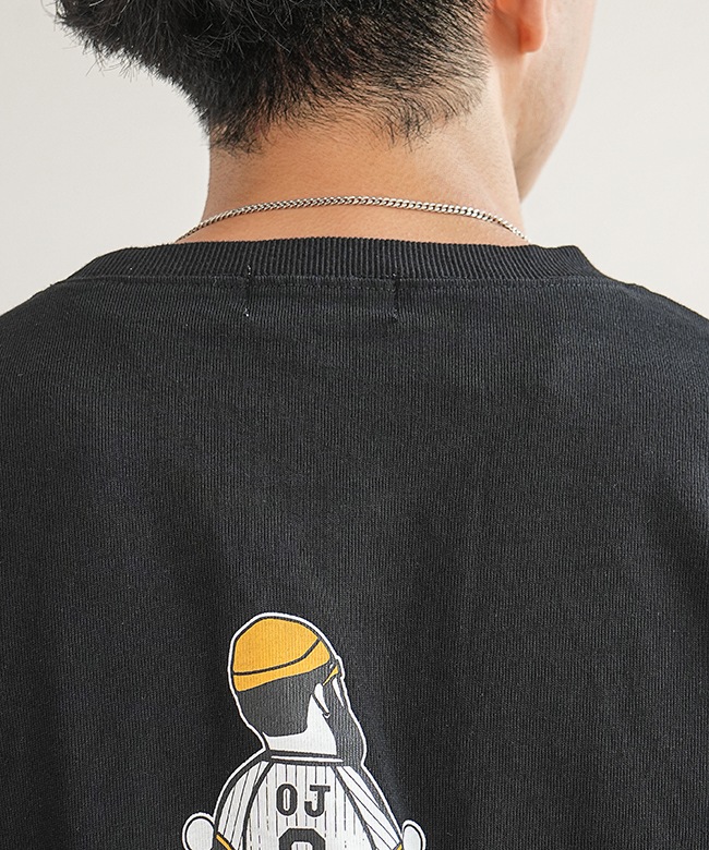 阪神タイガース　フリース F-25AW258WH]OTAS(オータス) WOODY別注 OJISAN×Tigers 阪神