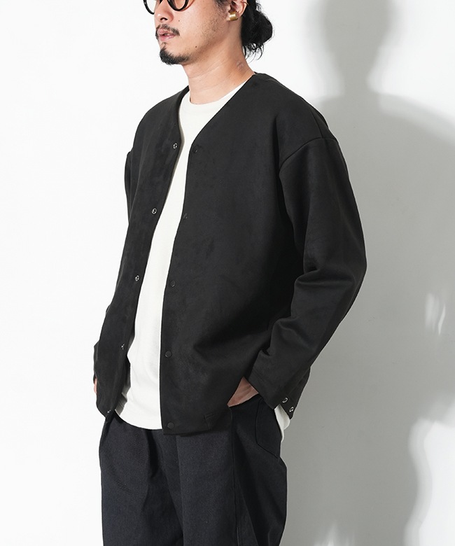 TIME SALE 20%OFF】[253-231012]Curly&Co.(カーリー) KNIT SUEDE SNAP