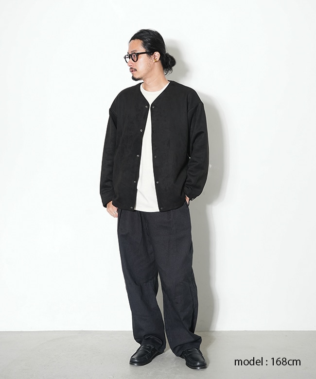 SALE 30%OFF】[253-231012]Curly&Co.(カーリー) KNIT SUEDE SNAP