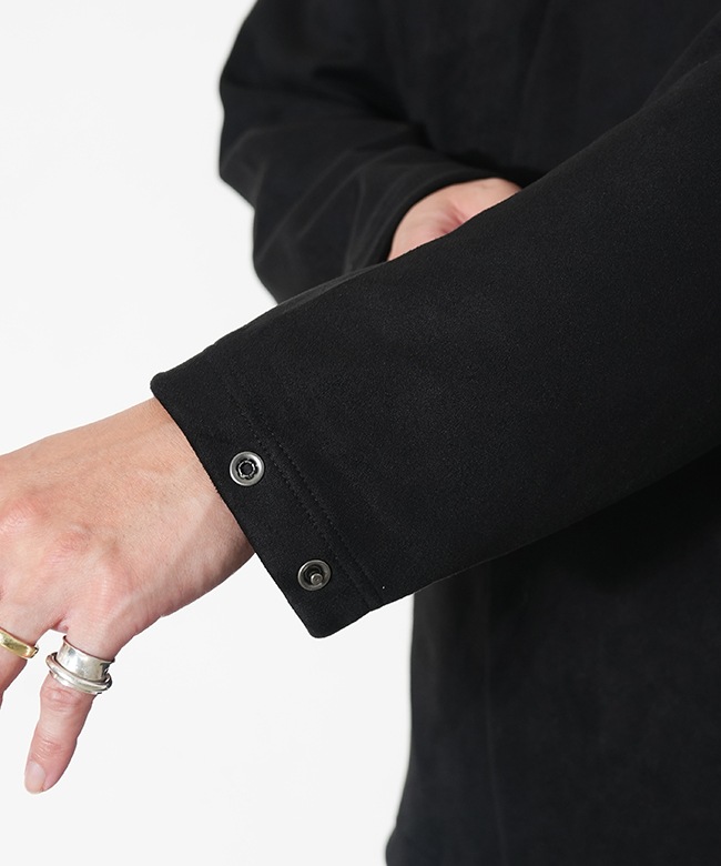 SALE 50%OFF】Curly&Co.(カーリー) KNIT SUEDE SNAP BUTTON CARDIE
