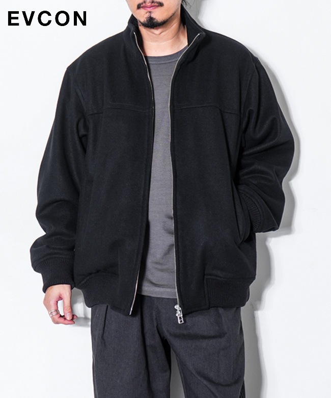 SALE 20%OFF】[253-91401]EVCON(エビコン) WOOL BLOUSON ウール