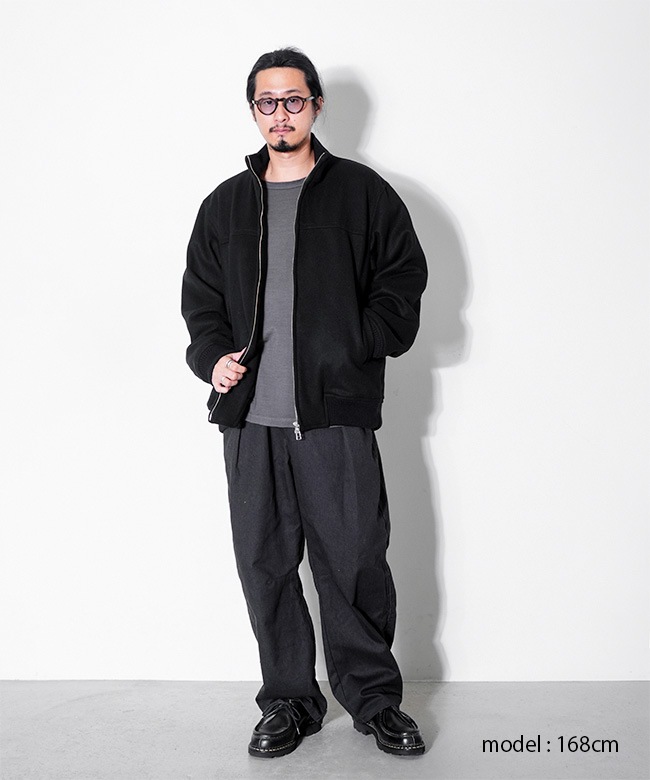 SALE 20%OFF】[253-91401]EVCON(エビコン) WOOL BLOUSON ウール