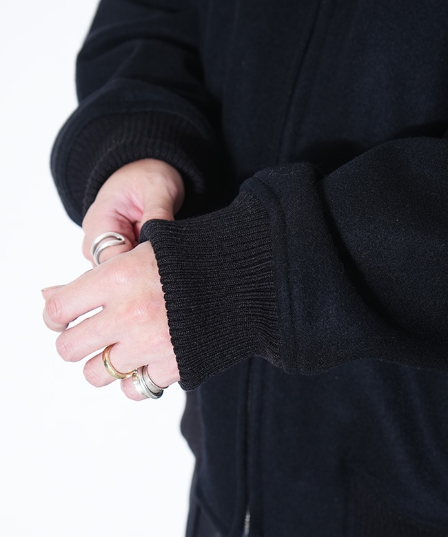 SALE 20%OFF】[253-91401]EVCON(エビコン) WOOL BLOUSON ウール