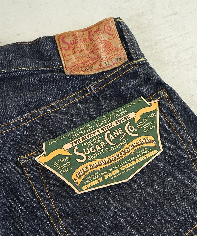 SUGAR CANE(シュガーケーン) 13oz. DENIM WAIST OVERALLS 2025 MODEL