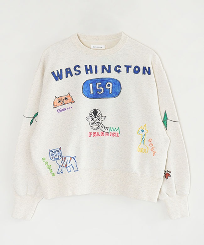 EC26201-Z]ESTROISLOSE(エストゥロワルーズ) 手描きイラスト