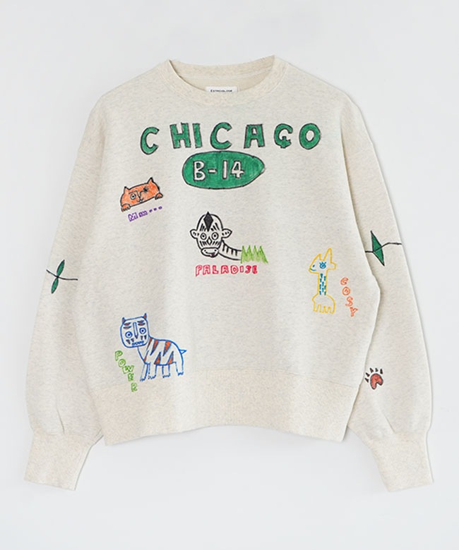 EC26201-Z]ESTROISLOSE(エストゥロワルーズ) 手描きイラスト