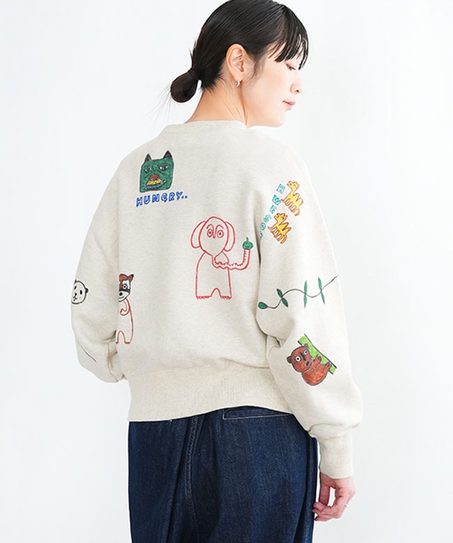 EC26201-Z]ESTROISLOSE(エストゥロワルーズ) 手描きイラスト