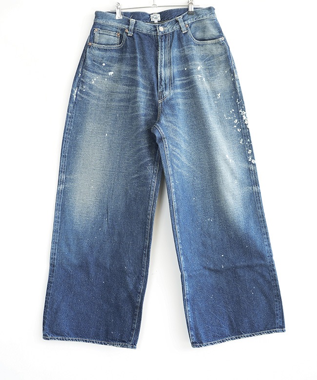 gold(ゴールド) RECYCLED WASTE SUVIN COTTON YARN 11.5oz. DENIM