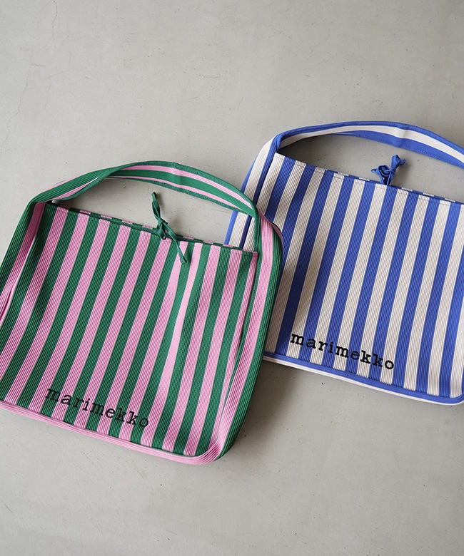 marimekko カラフルショルダー Marimekko｜【日本限定】Knitted Shoulderbag Unikko ショルダーバッグ