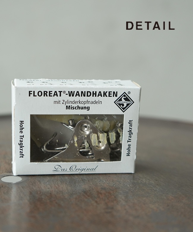 DETAIL(ディティール) Floreat Wall Hooks “Nickel”フロリートウォール