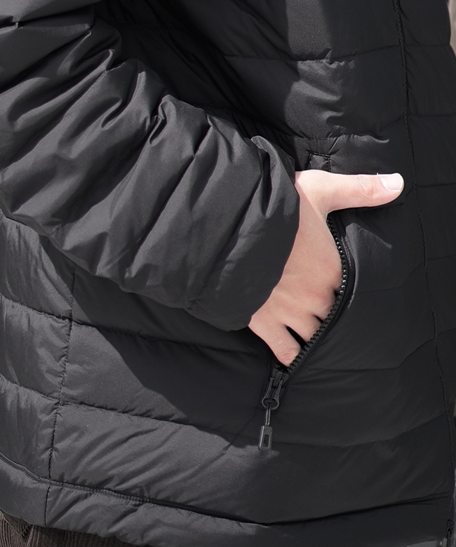 ◇[DT-A0564NRP]DANTON(ダントン) MIDDLE DOWN HOODED JACKET ミドル