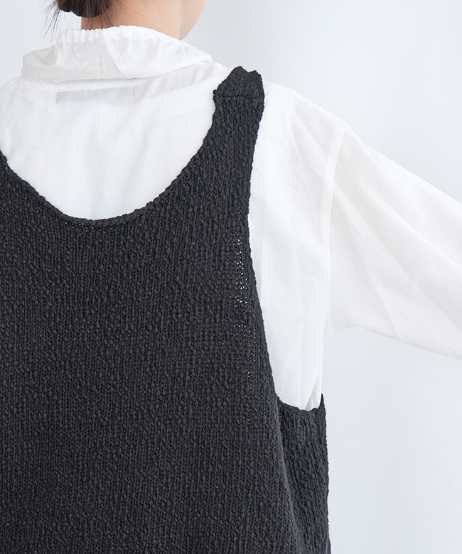 3-220118]mizuiro ind(ミズイロインド)リリーヤーンベスト