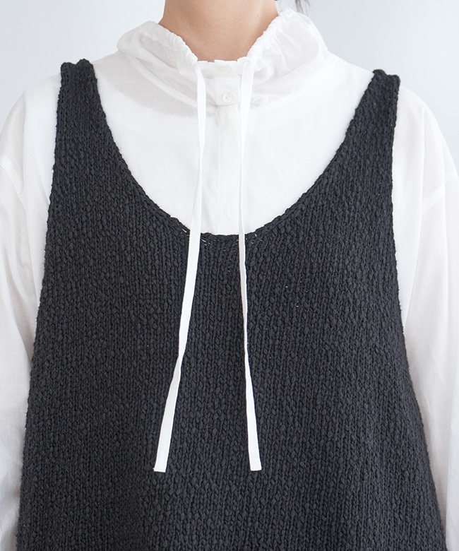 3-220118]mizuiro ind(ミズイロインド)リリーヤーンベスト