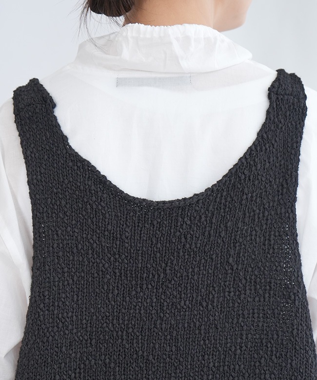 3-220118]mizuiro ind(ミズイロインド)リリーヤーンベスト