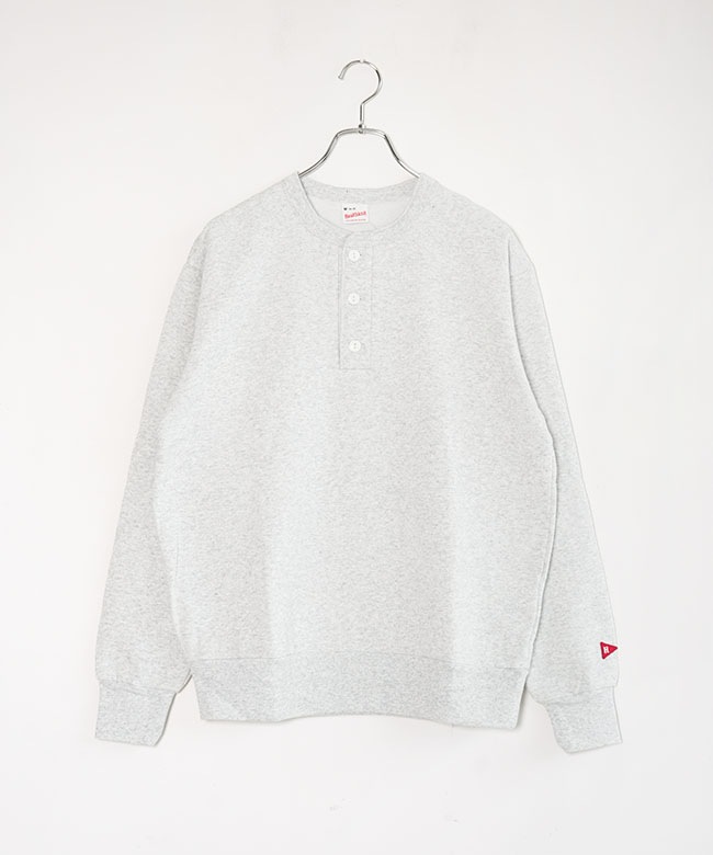 54005]Healthknit(ヘルスニット) Classic Sweat Henry L/S クラシック