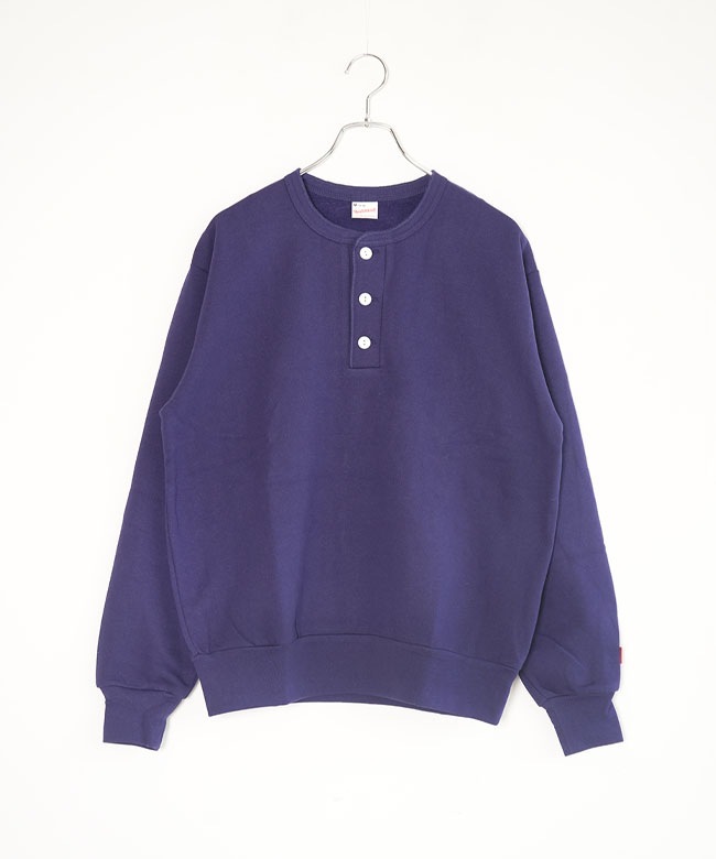 54005]Healthknit(ヘルスニット) Classic Sweat Henry L/S クラシック