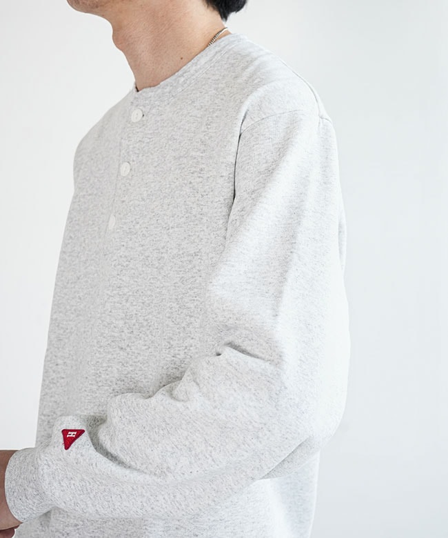 54005]Healthknit(ヘルスニット) Classic Sweat Henry L/S クラシック