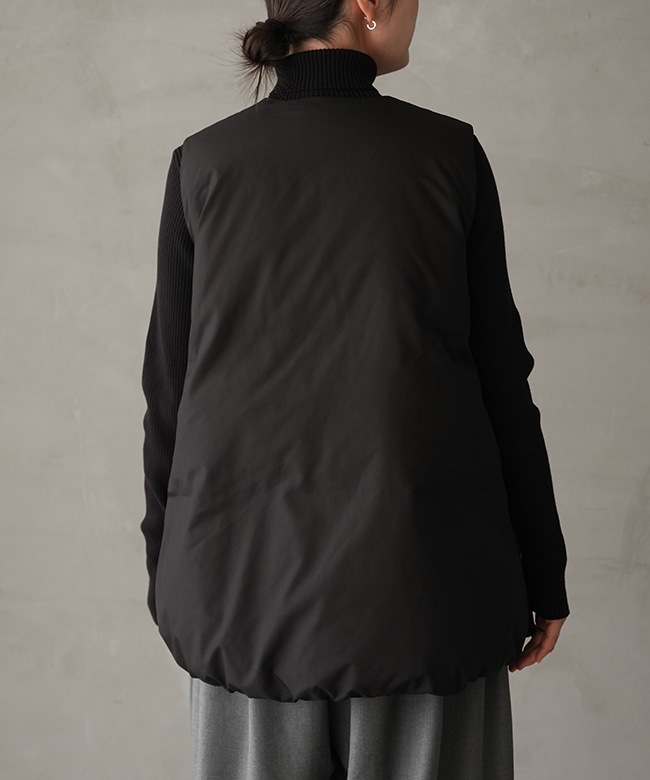 3-270066]mizuiro ind(ミズイロインド)ダウンベスト レディース