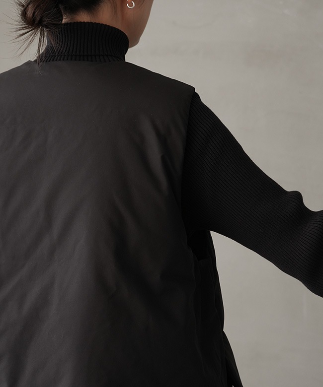 3-270066]mizuiro ind(ミズイロインド)ダウンベスト レディース