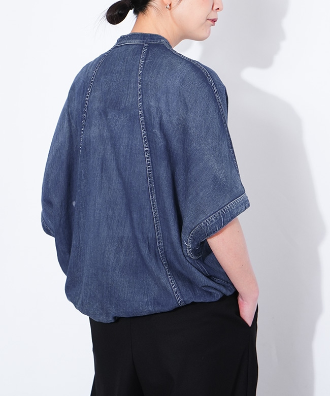 552-95040]CYNICAL(シニカル) DenimCYNICAL シアーデニムドルマン