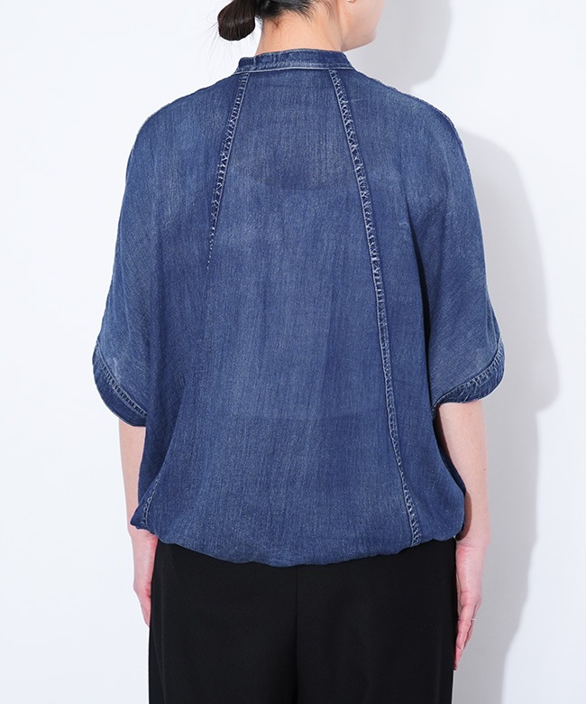 552-95040]CYNICAL(シニカル) DenimCYNICAL シアーデニムドルマン