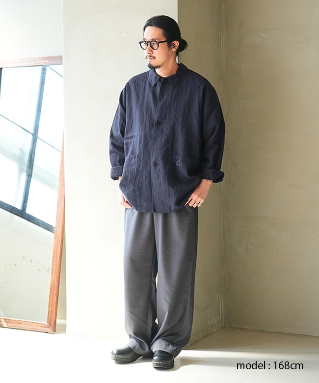 ORCIVAL(オーシバル/オーチバル) COVERALLS SHIRT カバーオールシャツ