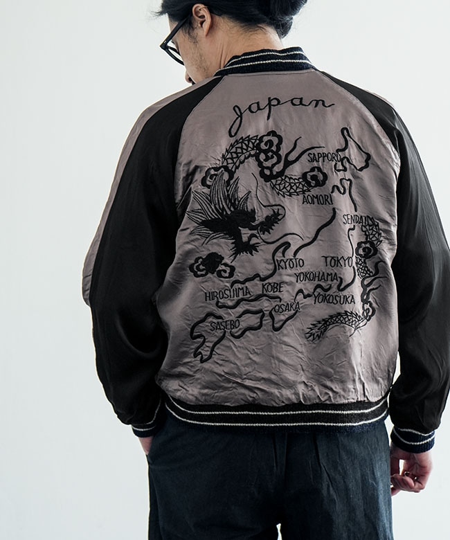 TAILOR TOYO(テーラー東洋) Late 1940s Style Acetate Souvenir Jacket