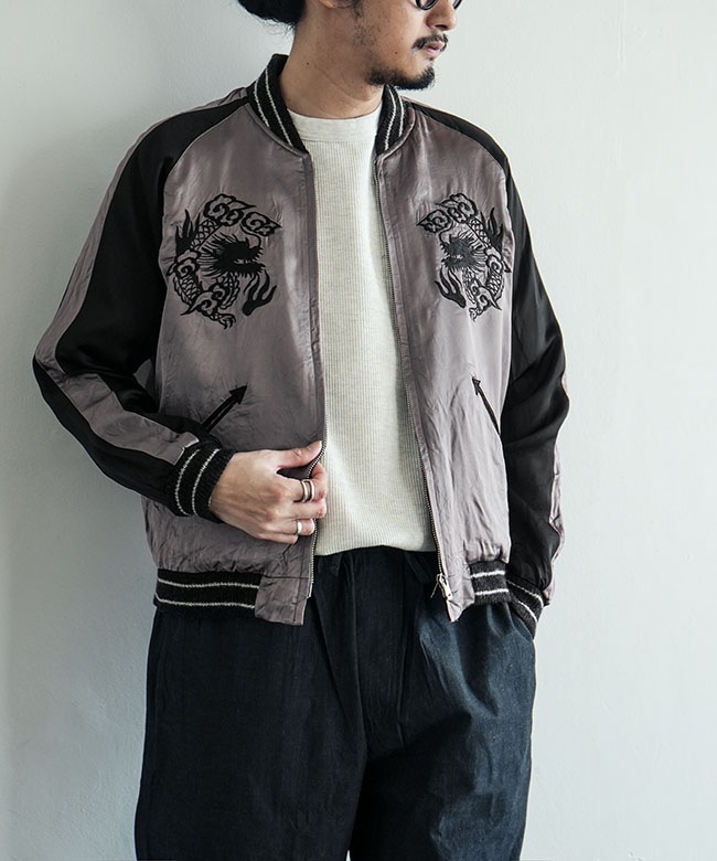 TAILOR TOYO(テーラー東洋) Late 1940s Style Acetate Souvenir Jacket