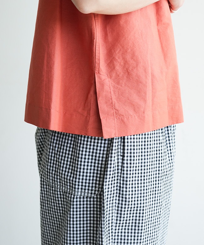 ◇DANTON(ダントン) PULLOVER SHIRT プルオーバーシャツ レディース