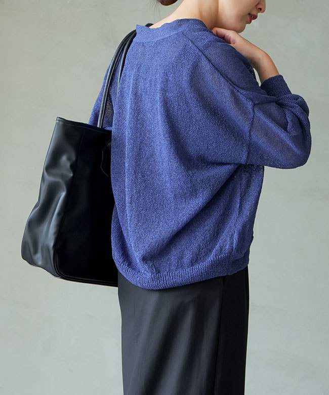 SALE 40%OFF】CYNICAL(シニカル)TUMUGIカーディガン 和紙 サマーニット