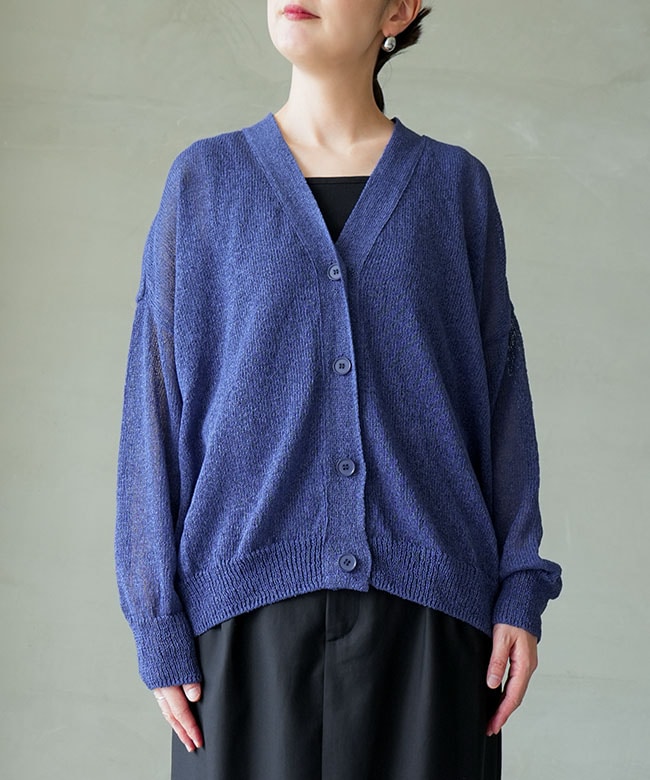 SALE 40%OFF】CYNICAL(シニカル)TUMUGIカーディガン 和紙 サマーニット