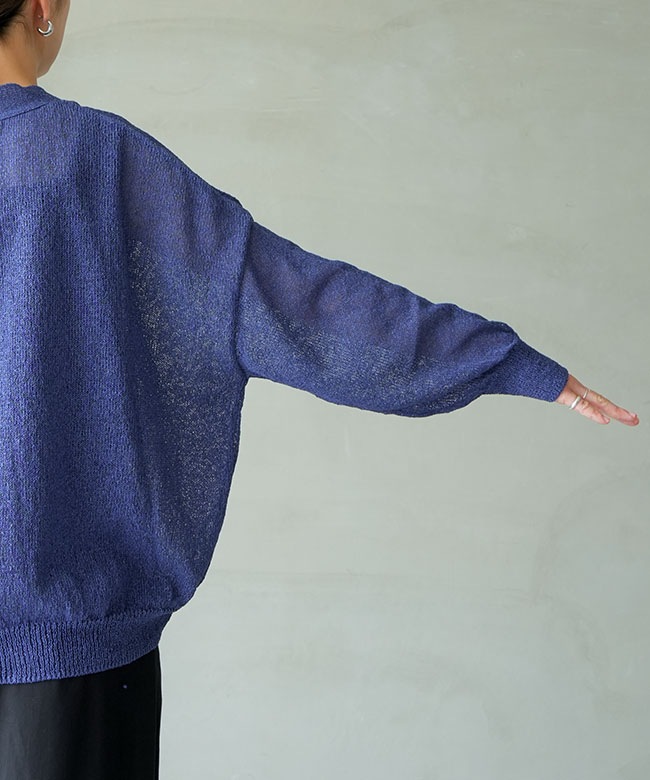SALE 40%OFF】CYNICAL(シニカル)TUMUGIカーディガン 和紙 サマーニット