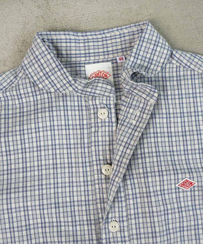 ◇DANTON(ダントン) ROUND COLLAR P.O SHIRT ラウンドカラープル