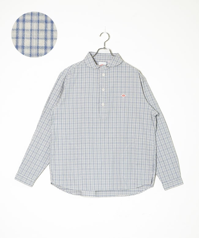 ◇DANTON(ダントン) ROUND COLLAR P.O SHIRT ラウンドカラープル