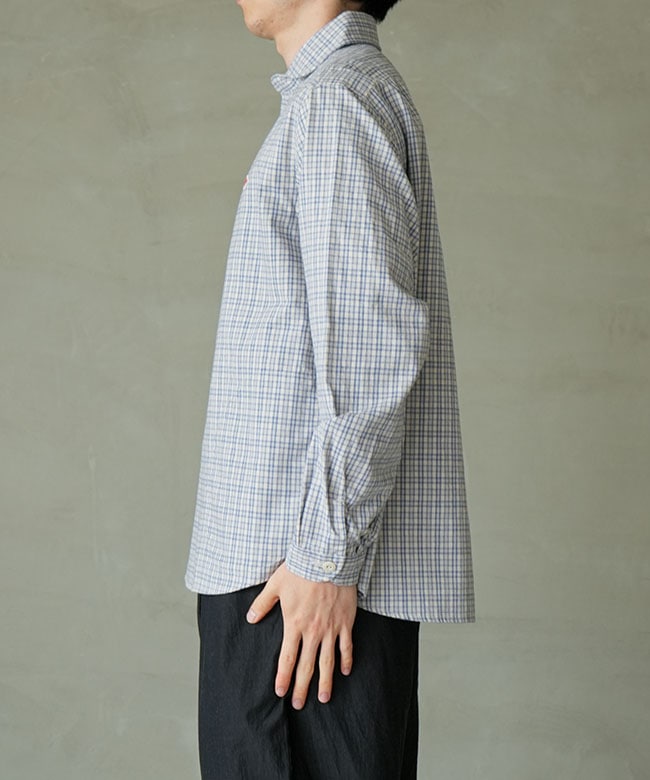 ◇DANTON(ダントン) ROUND COLLAR P.O SHIRT ラウンドカラープル
