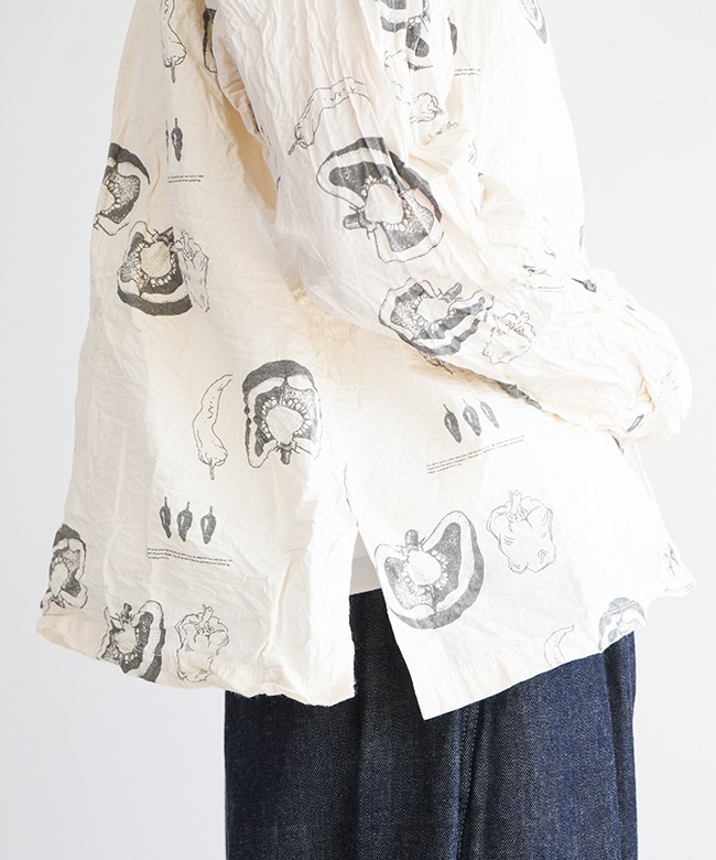 VC-2635B]Veritecoeur(ヴェリテクール)ラウンドカラーシャツ