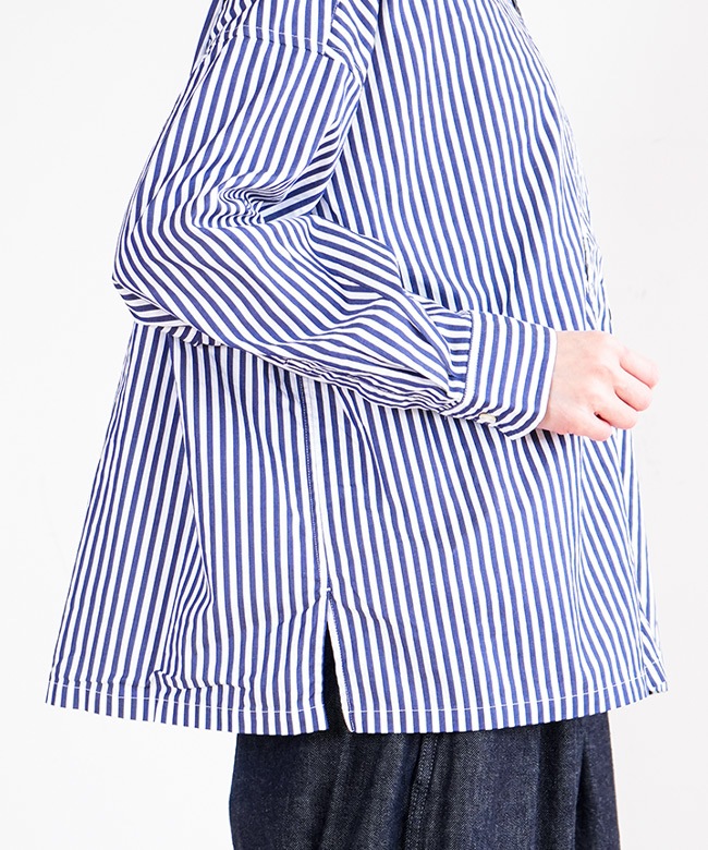 prit プリット 服 シャツ 40/1 ブロード ストライプ スタンド