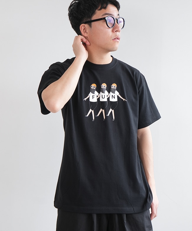 F-24110541]modem design(モデムデザイン) original OJI tee