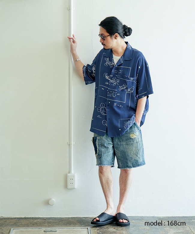 DP-024-3290]PORTER CLASSIC(ポータークラシック) DISNEY MS/PC ALOHA