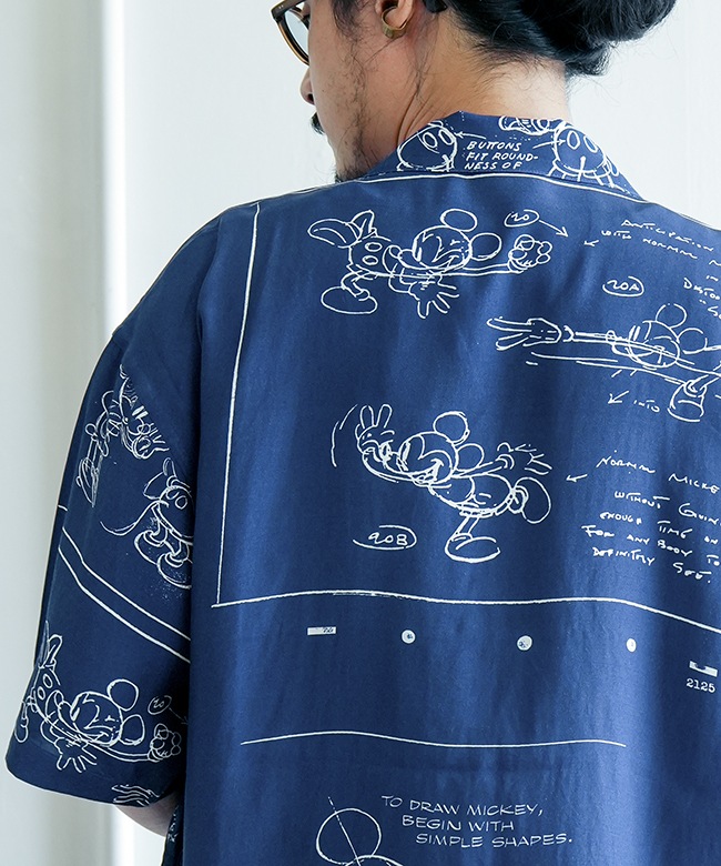 Porter Classic Disney ALOHA SHIRT ポーター DISNEY VC / PC ALOHA COLLECTION ALOHA SHIRT / CINDERELLA