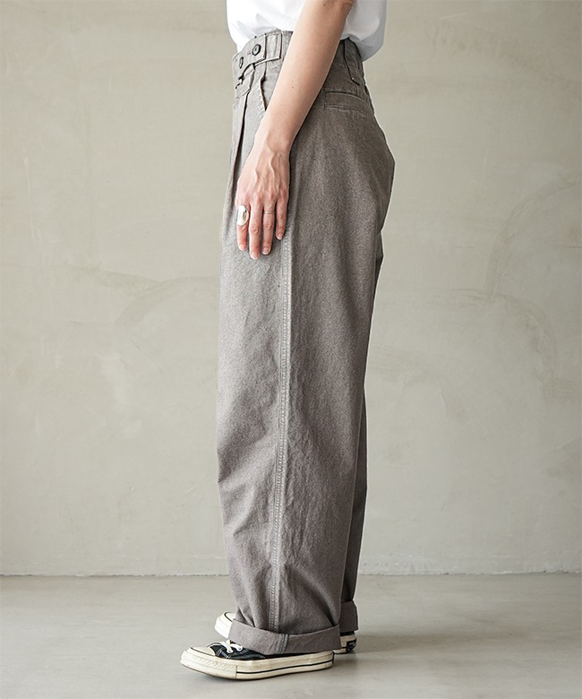 THE SHINZONE(ザ シンゾーン) GARMENT DYE TAPERED PANTS ガーメント