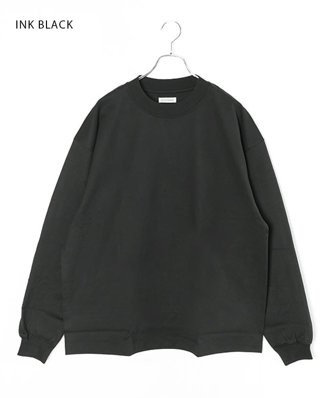 キャプテンサンシャイン Suvin Supima Tube Tee Heavy Kaptain Sunshine Suvin Supima Tube L/S Tee Heavy in Navy | Wallace