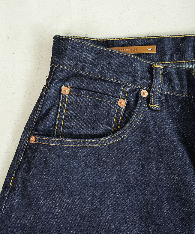 Scye/SCYE BASICS(サイ/サイベーシックス) Selvedge Denim Baggy Jeans