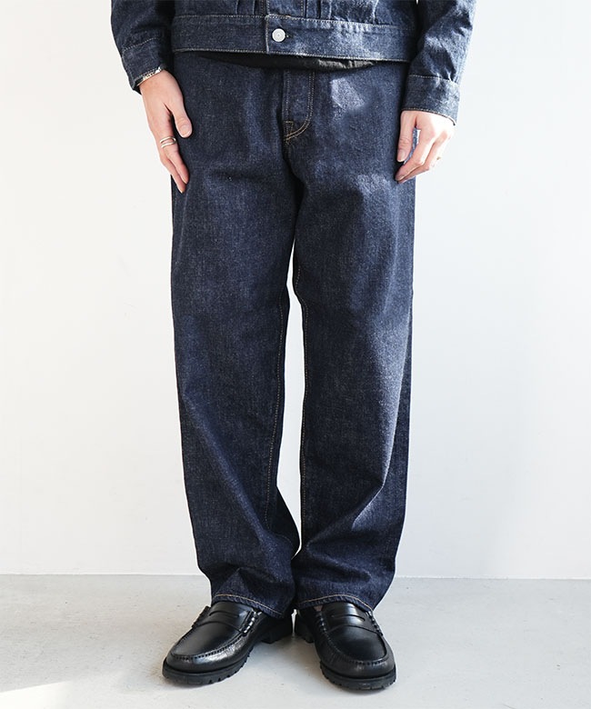 5726-81515]Scye/SCYE BASICS(サイ/サイベーシックス) Selvedge Denim