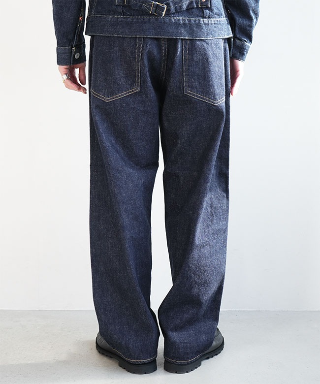 Scye/SCYE BASICS(サイ/サイベーシックス) Selvedge Denim Baggy Jeans