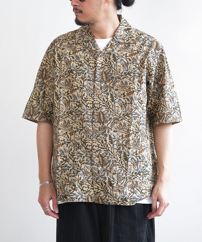 South2West8(サウスツーウエストエイト) Cabana Shirt - Batik Printed