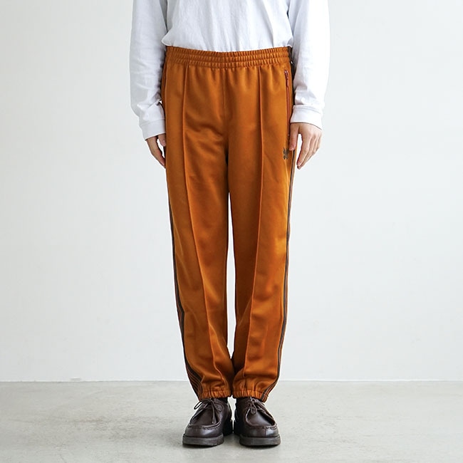 OT231]NEEDLES(ニードルズ) ZIPPED TRACK PANT - POLY SMOOTH