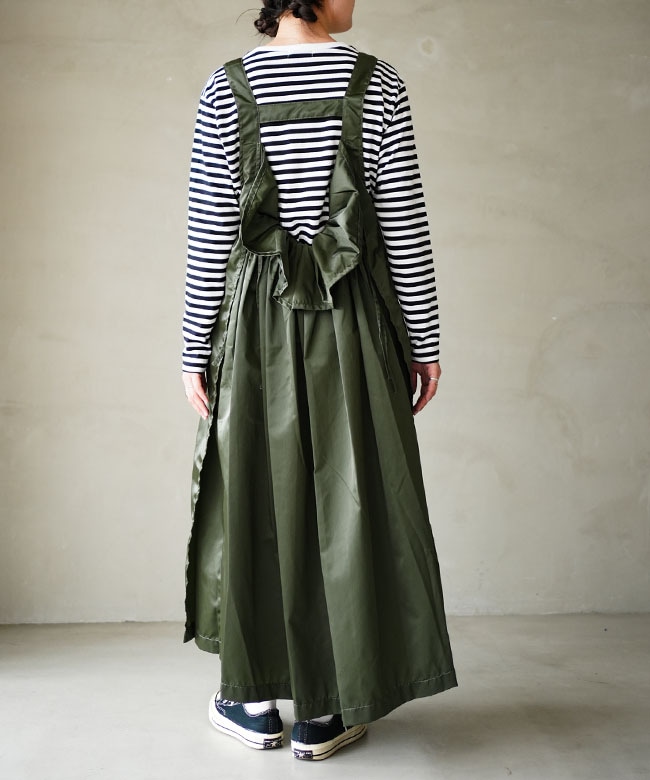 Rhodolirion(ロドリリオン) Jumper Dress - Military Twill ジャンパー