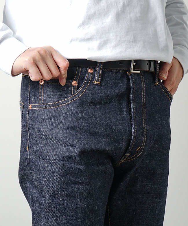 5724-81513]SCYE BASICS(サイベーシックス) セルヴィッチ デニム